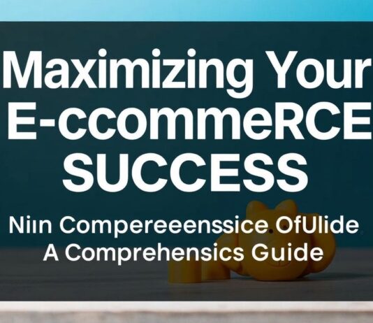 Maximizing Your E-commerce Success: A Comprehensive Guide Maximizing Your E-commerce Success: A Comprehensive Guide